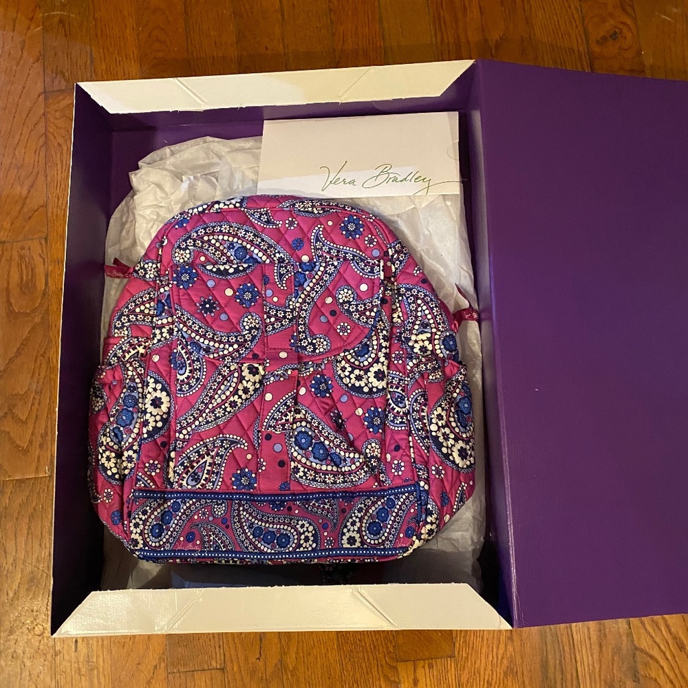 Vera Bradley-Boysenberry backpack